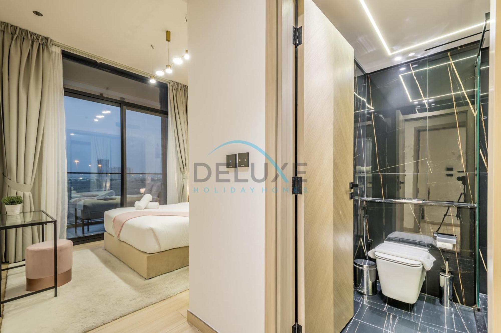 Modern 1br In Binghatti Luna, Jumeirah Village Circle By Deluxe Homes Dubai