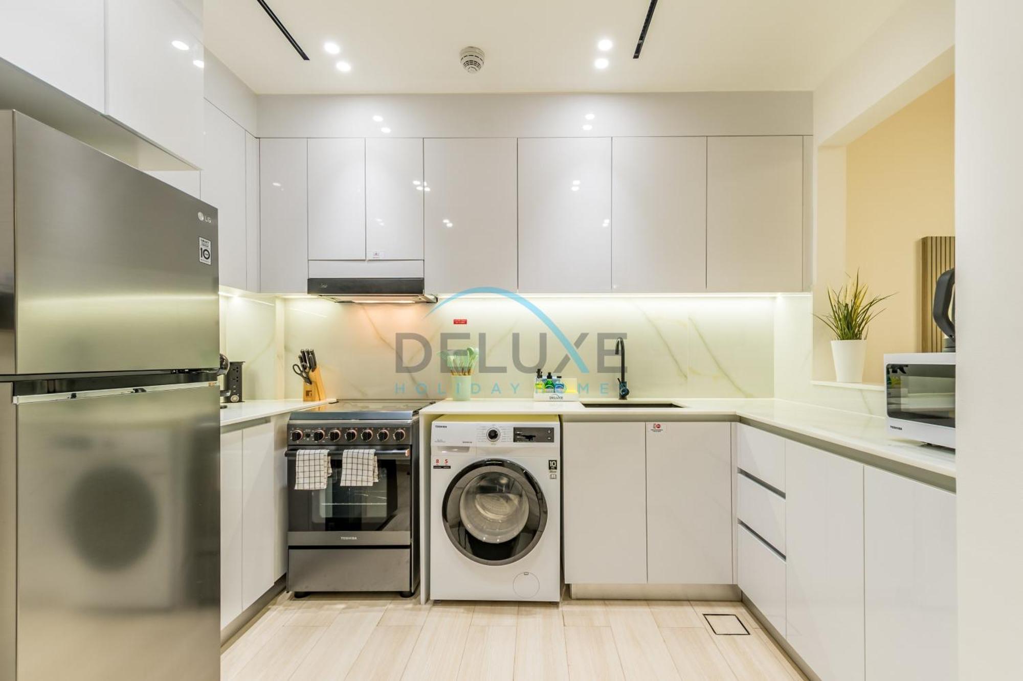 Modern 1br In Binghatti Luna, Jumeirah Village Circle By Deluxe Homes Dubai